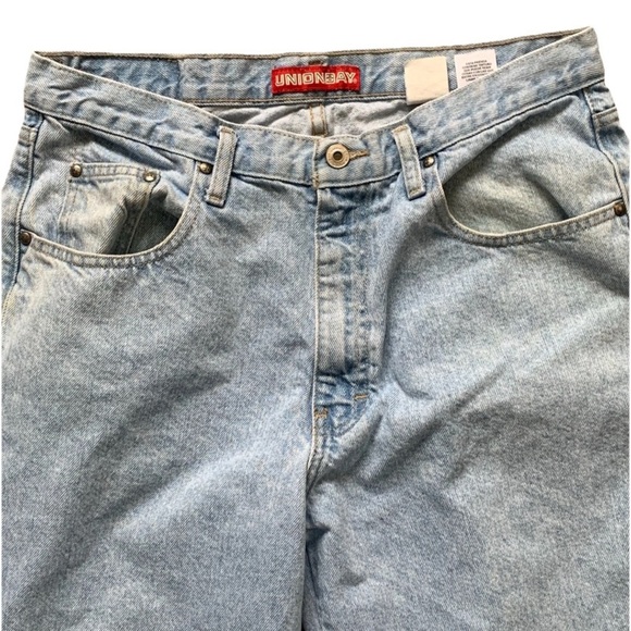 Vintage Union Bay Jeans Mens 34x32 Light Wash Dad Fit Slightly Tapered Y2K - Picture 5 of 13